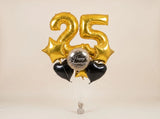 Bouquet de Ballons Chic & Champagne – Anniversaire Adulte Livraison à Domicile dans le 06
