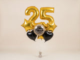 "Chic & Champagne" Balloon Bouquet - Adult Birthday - Delivery 06