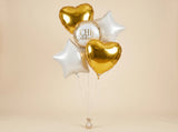 "Chic & Champagne" Balloon Bouquet - Adult Birthday - Delivery 06