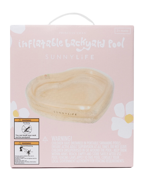 Piscine Gonflable Enfant "Princess Swan Gold" – SunnyLife
