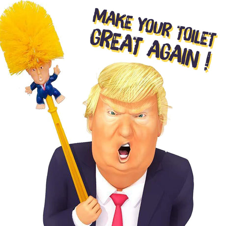 Die WC-Bürste „Make Your Toilets Great Again“ – die lustige und hochwertige Ergänzung für Ihre Toilettenrituale