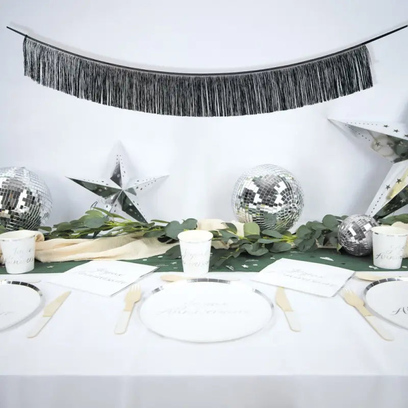 Guirlande à Franges Lamées – Décoration Scintillante