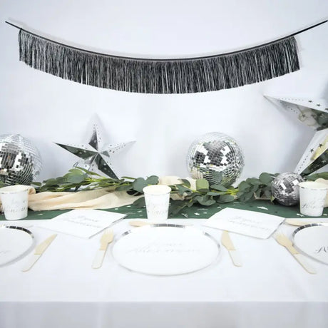 Guirlande à Franges Lamées – Décoration Scintillante