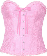 Corset Rose Adulte – Pièce Forte du Bal Rose