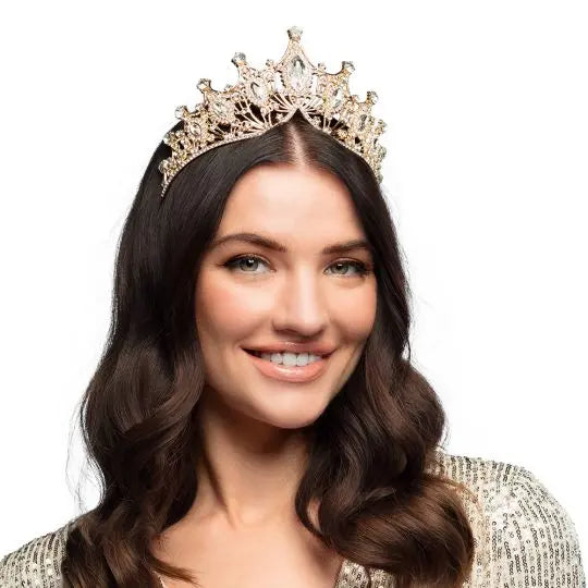 Tiare Royal Lady Or Rose – Diadème de Soirée