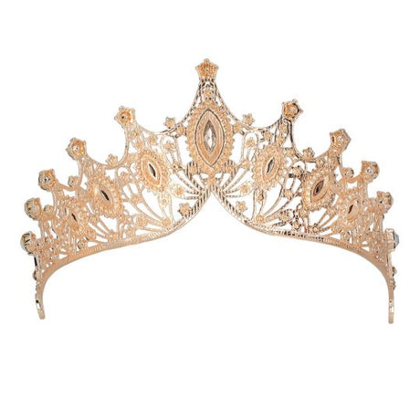 Tiare Royal Lady Or Rose – Diadème de Soirée