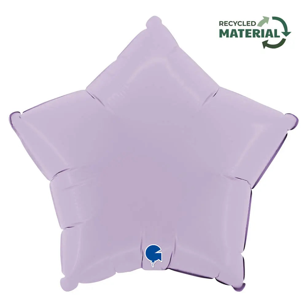 Ballon étoile mat - 43 cm - Gonflage Hélium en boutique