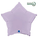 Ballon étoile mat - 43 cm - Gonflage Hélium en boutique
