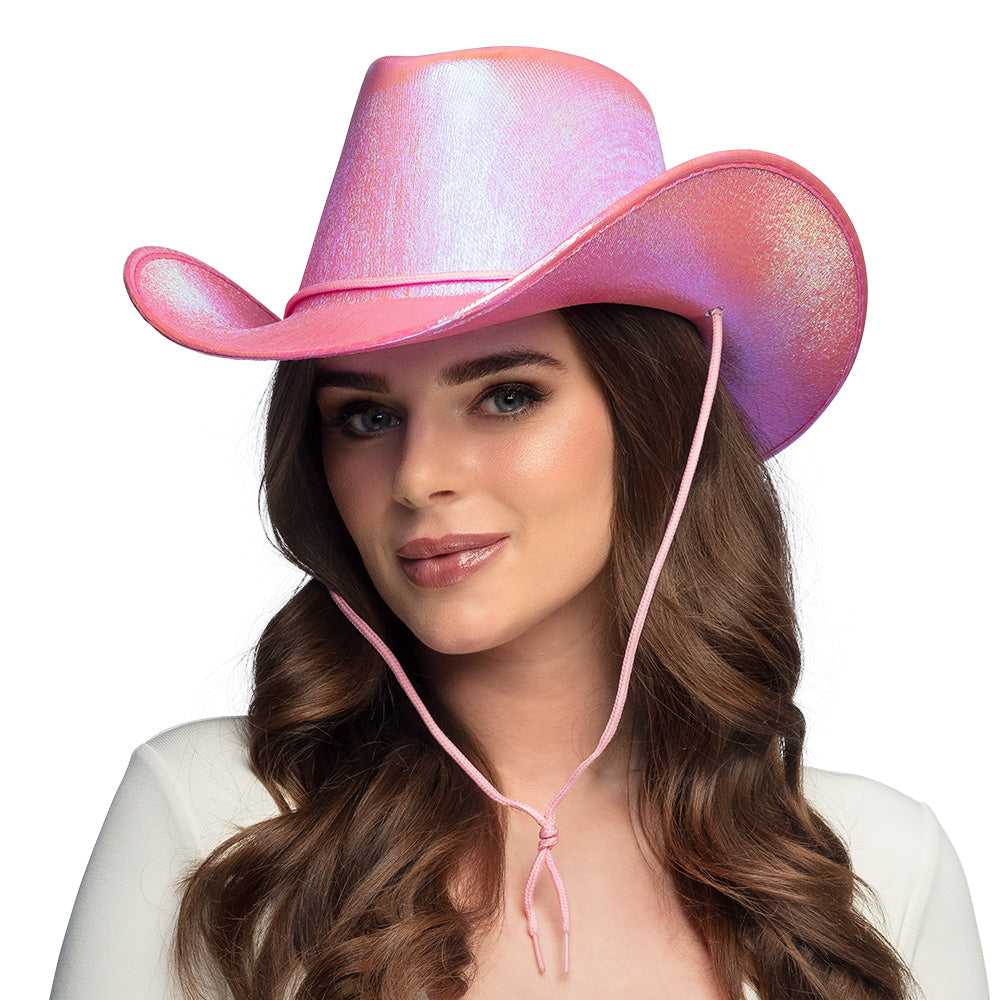 Chapeau Perles Blanc ou Rose