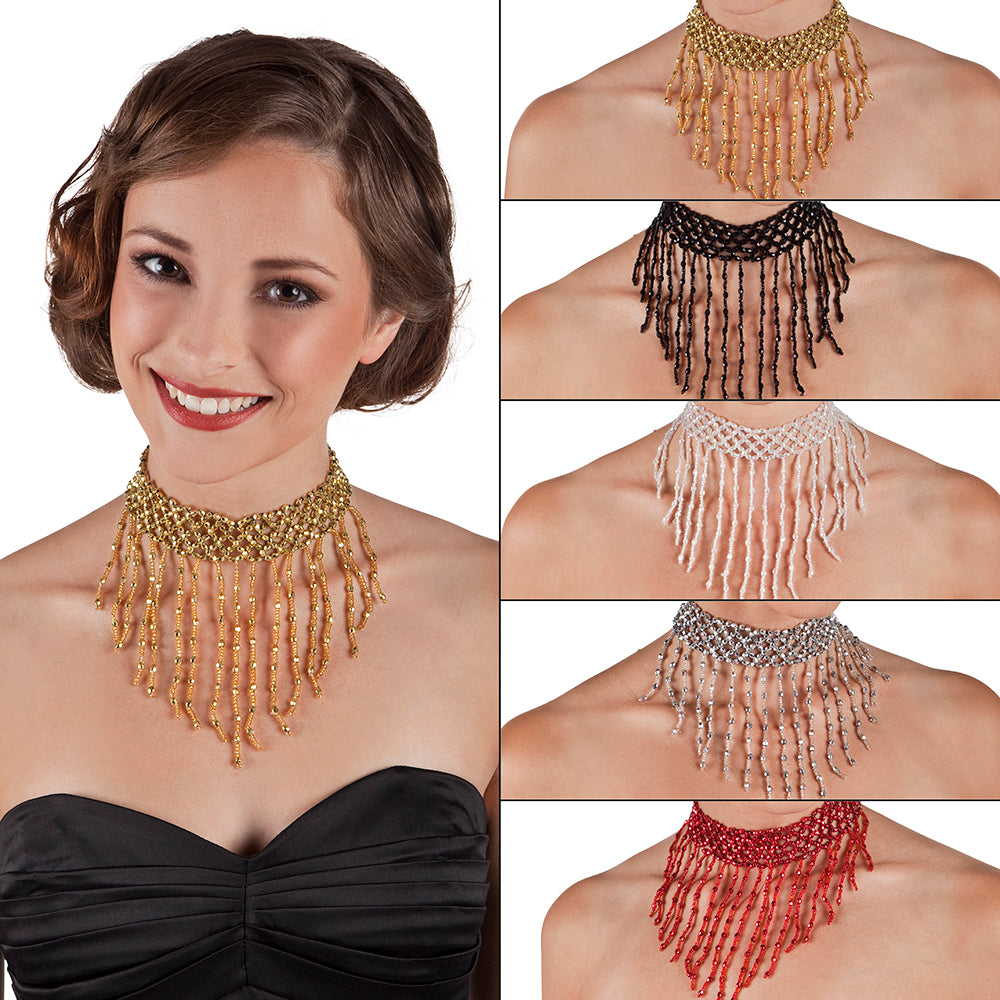 Collier à frange