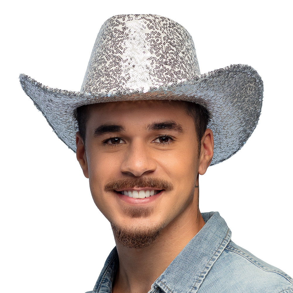 Chapeau Rodeo Party (Argent, Or ou Rose)
