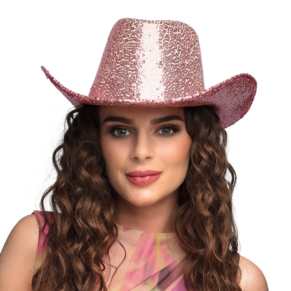 Chapeau Rodeo Party (Argent, Or ou Rose)