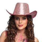 Chapeau Rodeo Party (Argent, Or ou Rose)