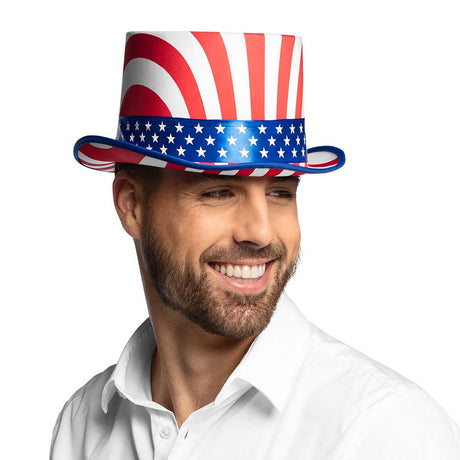 Chapeau Cowboy USA Deluxe – Accessoire Déguisement Américain & Soirée Western