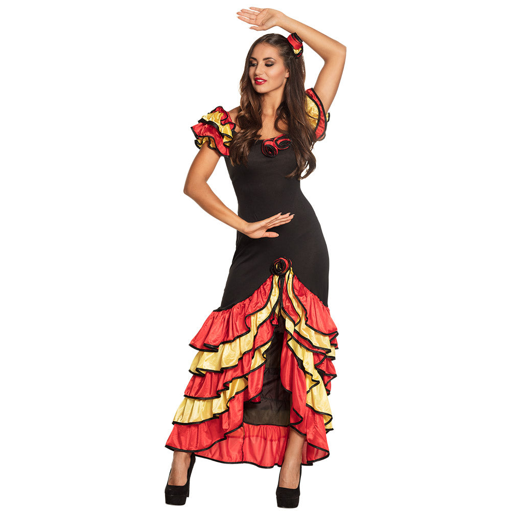 Costume Adulte Flamenco Femme Tailles S & M