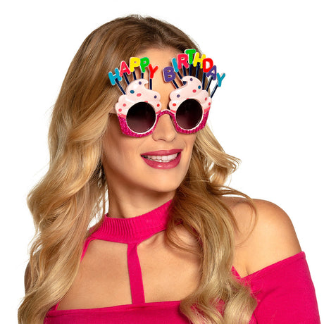 Lunettes Happy Birthday – Accessoire Anniversaire Adulte & Soirée Costumée