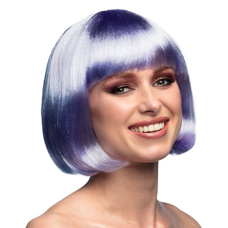 Perruque Cabaret Lilas – Déguisement Cabaret & Soirée Élégante