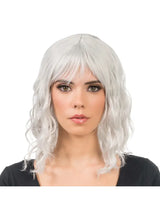 Perruque Tessa Courte Ondulée Frange (4 Coloris au Choix)