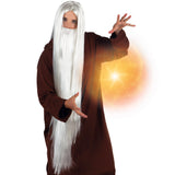 Perruque Wizard Avec Barbe