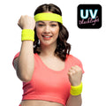 Set 3 Bandeaux Éponge Noir ou Jaune Fluo