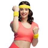 Set 3 Bandeaux Éponge Noir ou Jaune Fluo