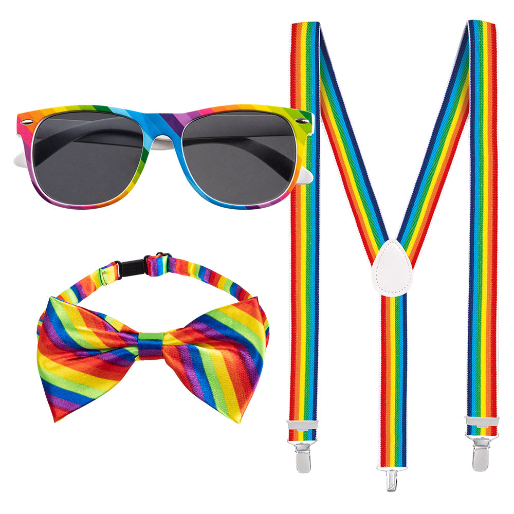 Set Accessoires Arc-en-Ciel