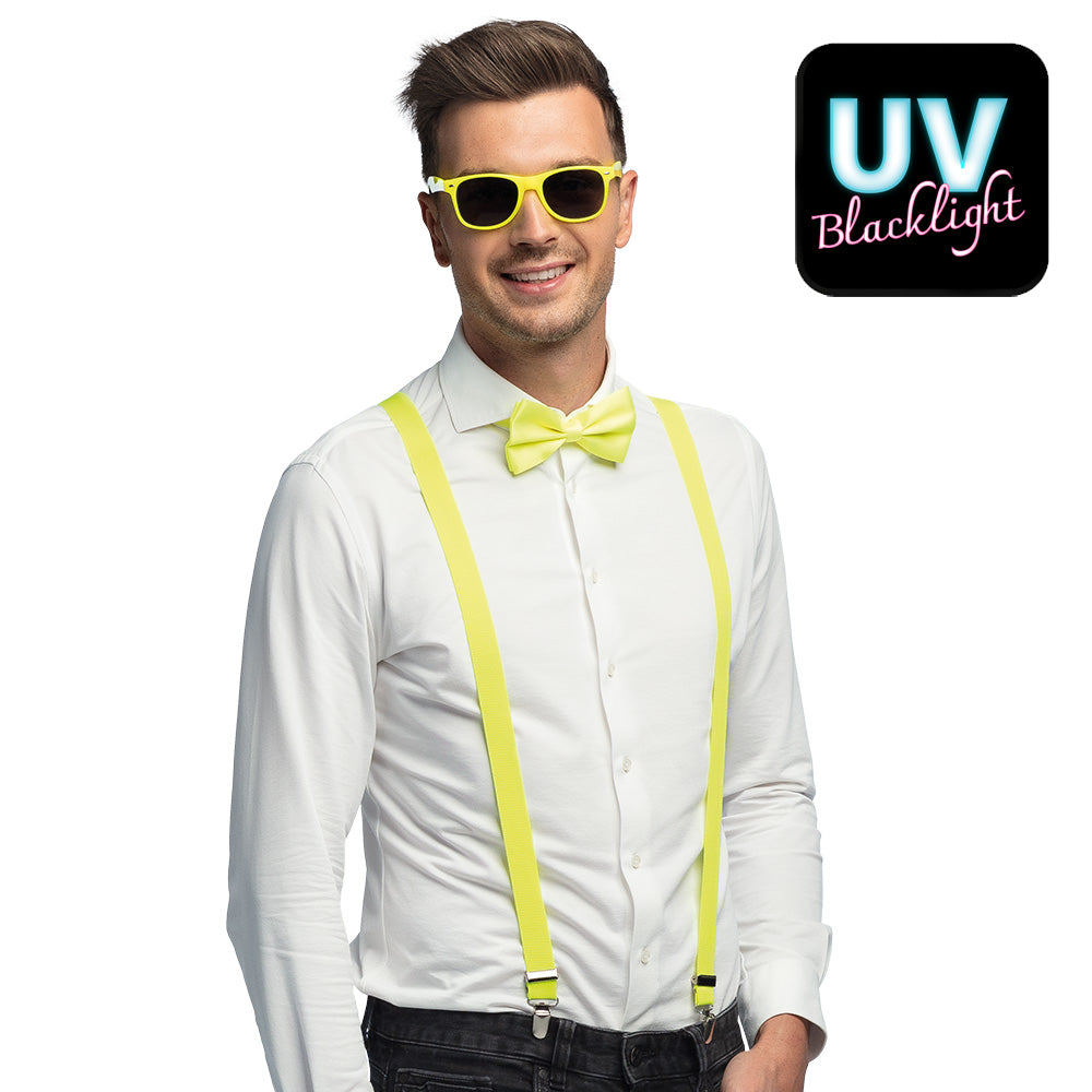 Set Accessoires Néon Jaune