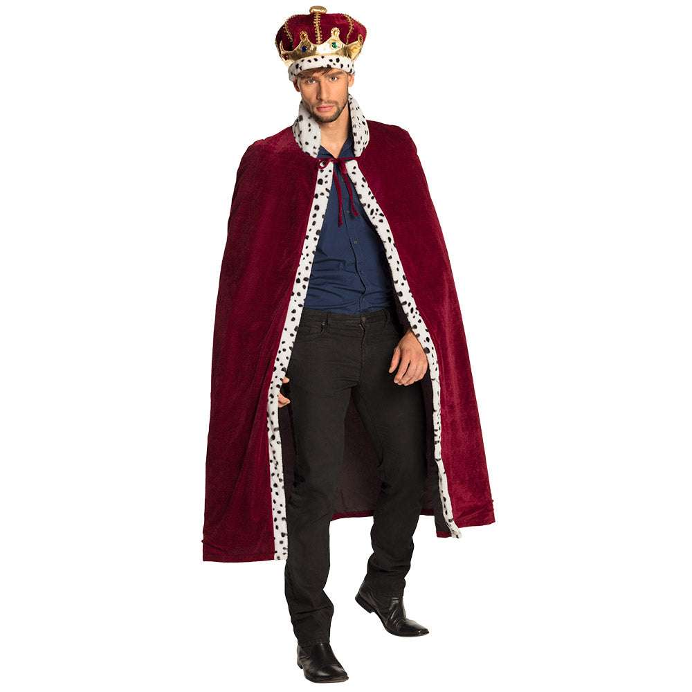 Set Majesté Chapeau et Manteau de Roi