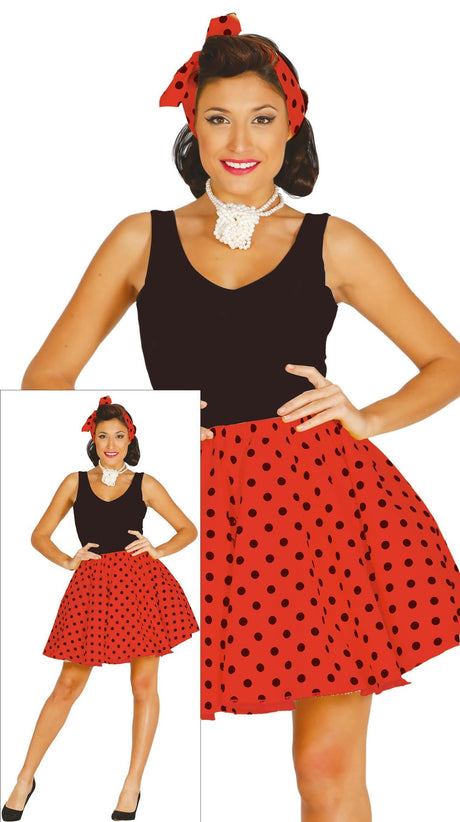 Set Déguisement Pin Up Femme (3 Coloris) – Accessoires Années 50 & Soirée Rétro