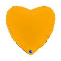 Ballon cœur mat - 14" - Gonflage Hélium en boutique