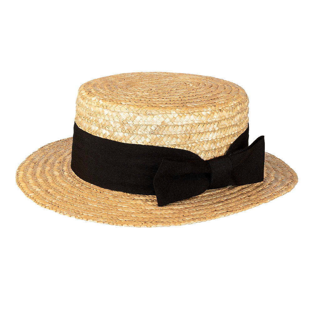 Chapeau Canotier Paille Adulte – Carnaval Vénitien et Déguisement
