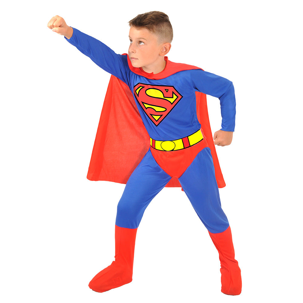 Costume Superman Enfant 8-10 ans – Superhéros et Carnaval