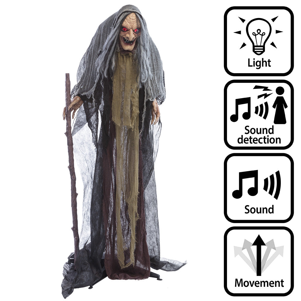 Décoration Sorcière Orenda 160 cm – Halloween et Thème Horreur