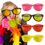 Lunettes Jumbo Fluo Adulte – Accessoire Soirée Déguisée et Festival