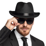 Lunettes Noires Blues Homme – Déguisement Années 80 et Soirée Rétro