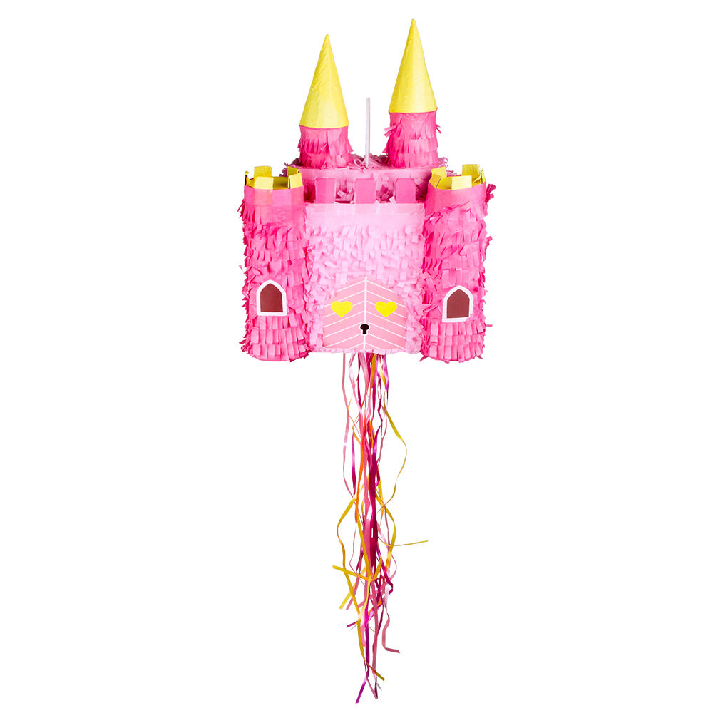 Piñata à Tirer Château – Jeu Anniversaire et Fête d'Enfant