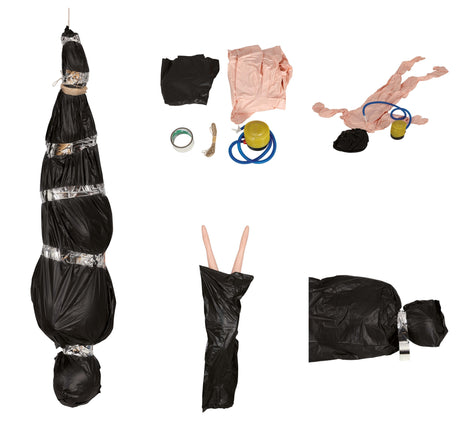 Cadavre Gonflable en Sac 55 cm – Décoration Halloween et Fêtes Terrifiantes