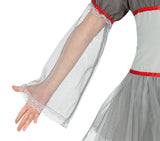 Costume Bad Clown Fille 5-6 Ans – Halloween et Soirée Déguisée