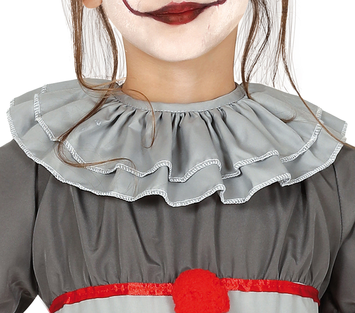 Costume Bad Clown Fille 5-6 Ans – Halloween et Soirée Déguisée