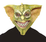 Masque Créature Maléfique Latex Vert – Halloween et Soirée Déguisée