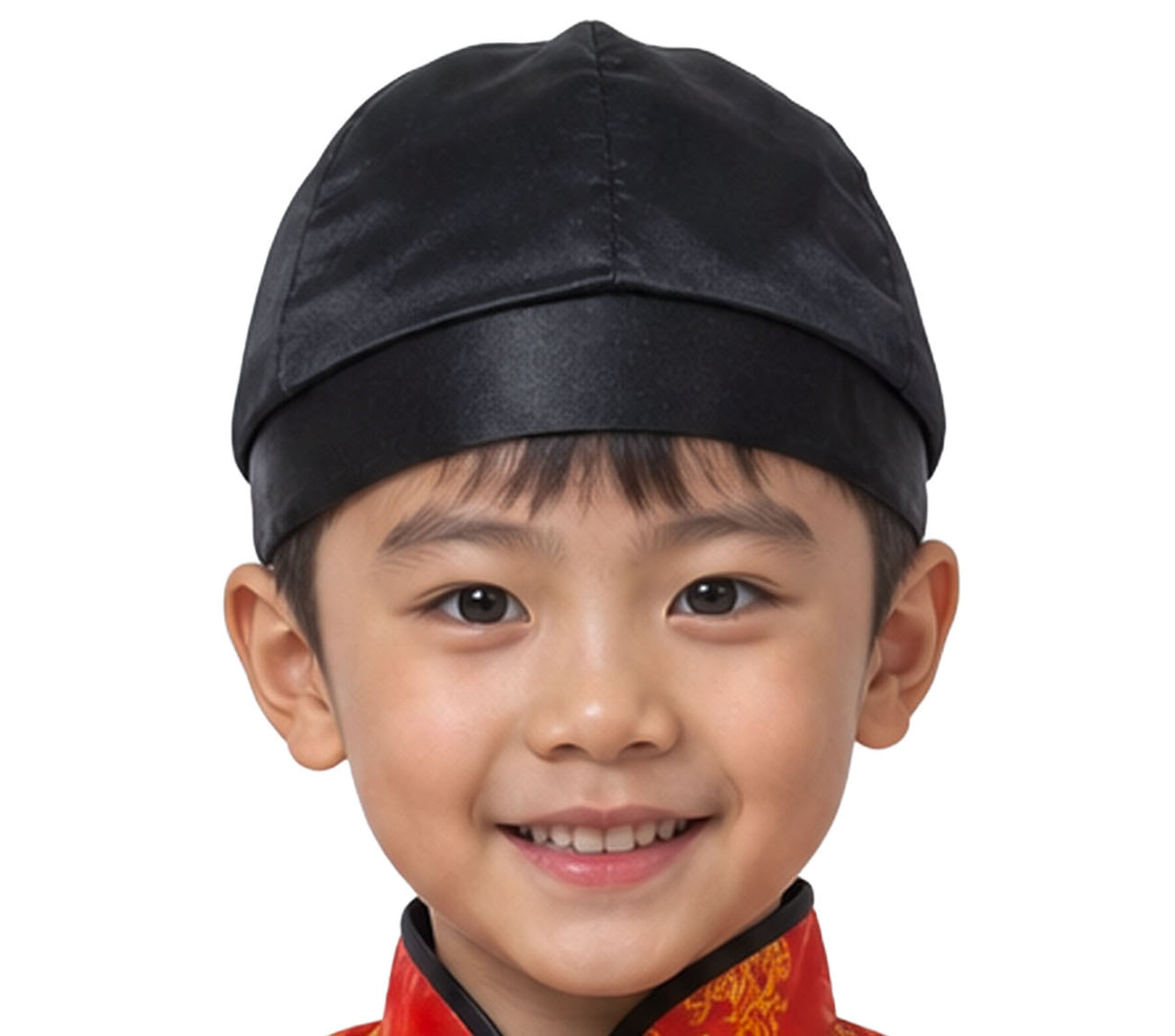 Déguisement chinois enfant rouge et noir