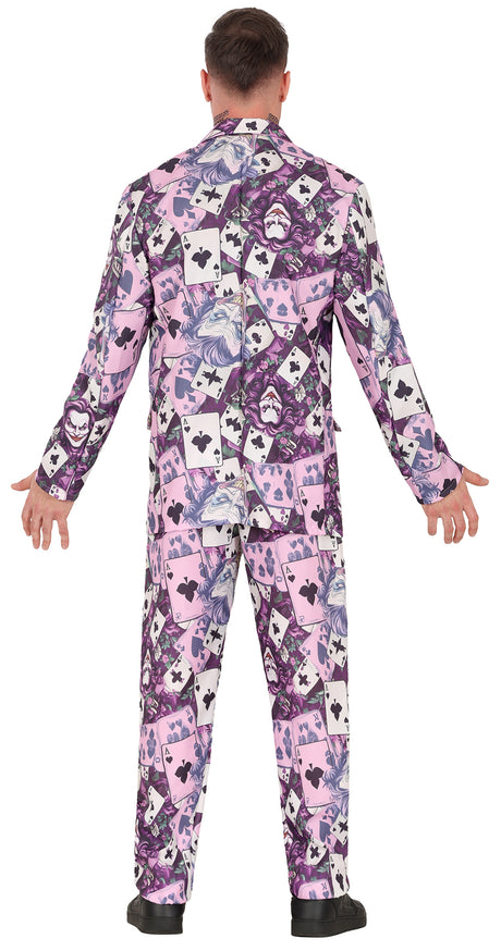 Costume Mr. Smile Lilas Adulte – Halloween et Soirée Déguisée