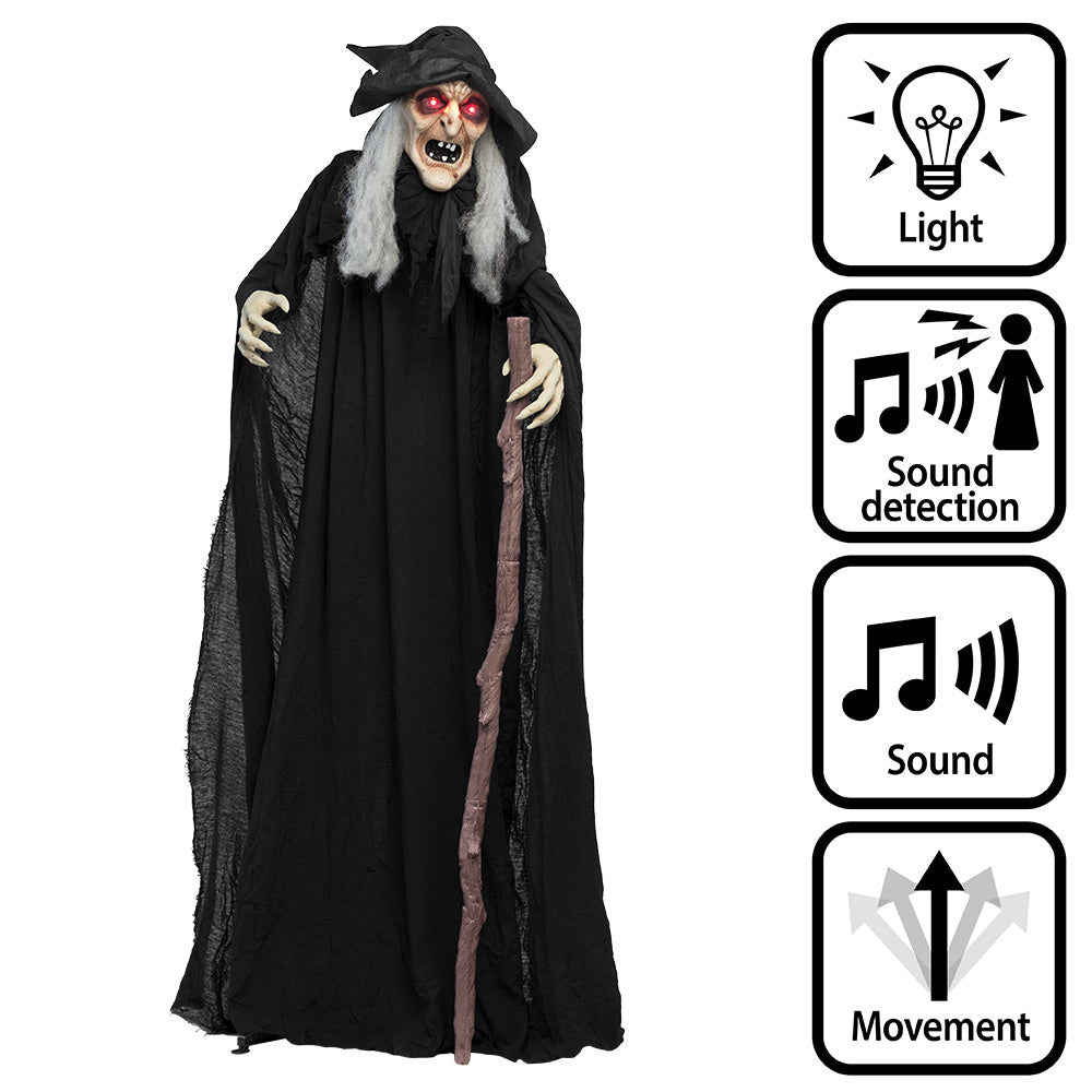 Sorcière Endora à Suspendre 170 cm – Décoration Halloween