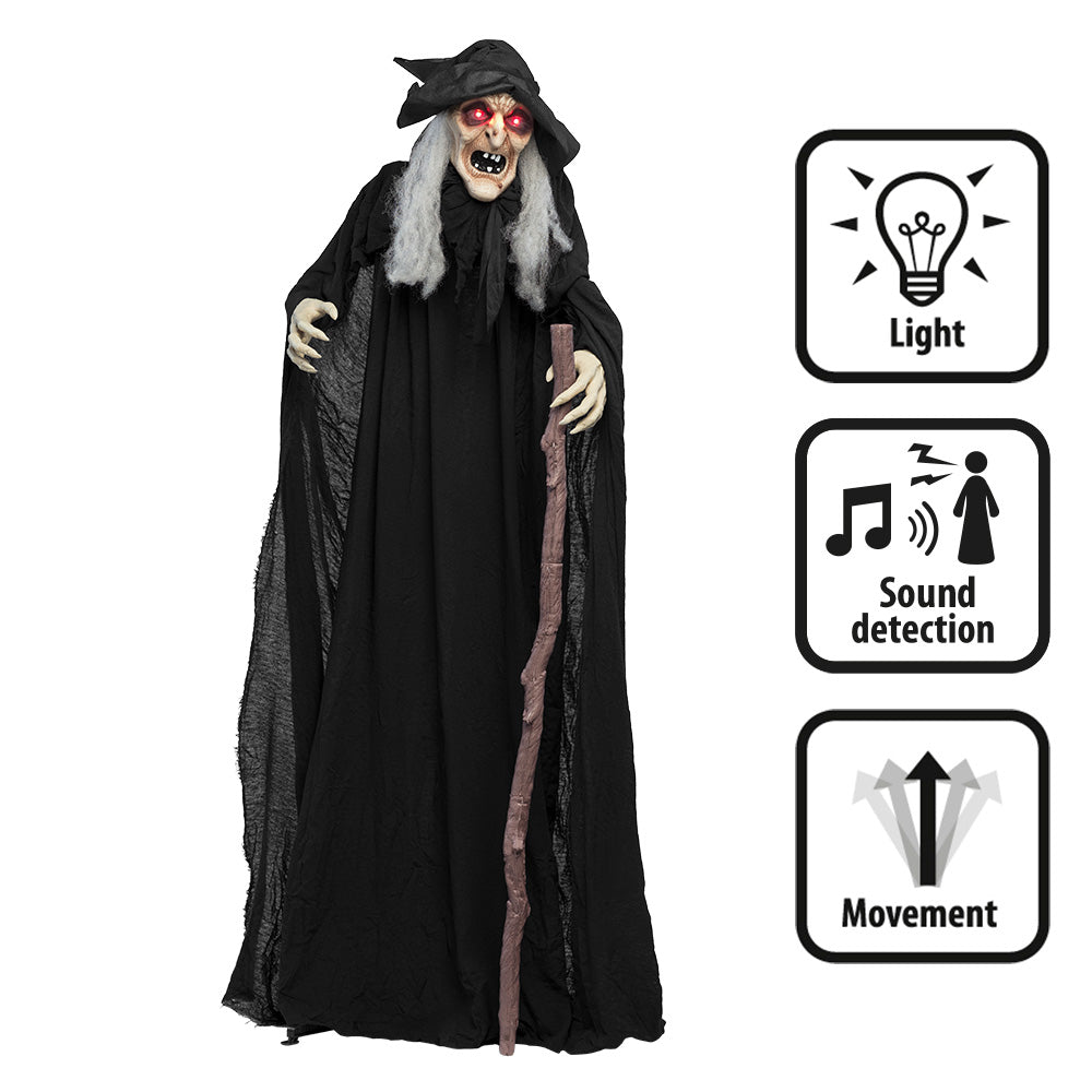 Sorcière Endora à Suspendre 170 cm – Décoration Halloween
