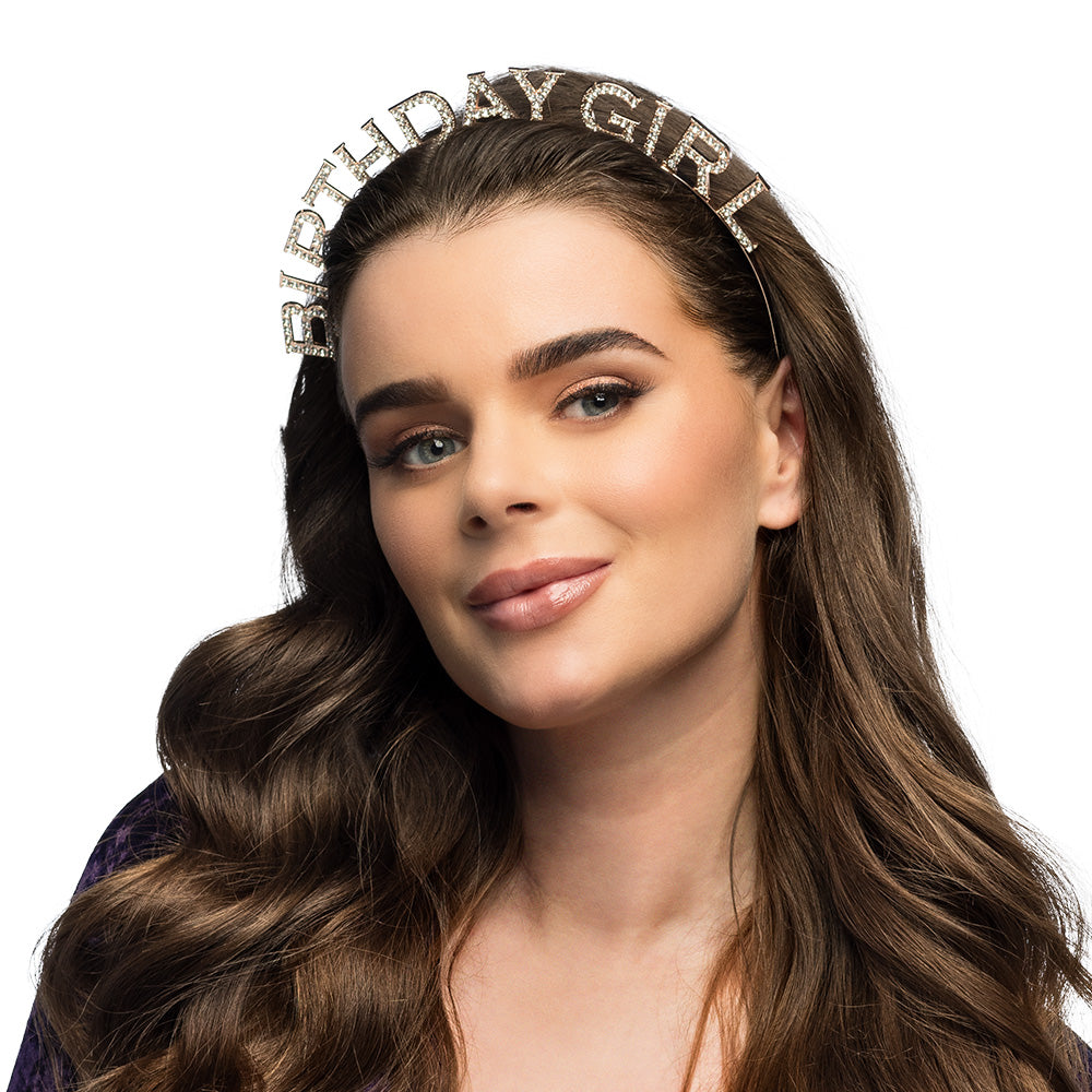 Tiare Metal Birthday Girl Or Rose – Anniversaire Adulte et Fille