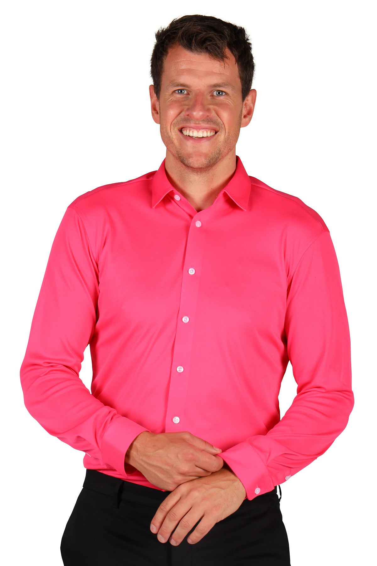 Chemise Rose Homme Taille S – Soirée à Thème et EVG