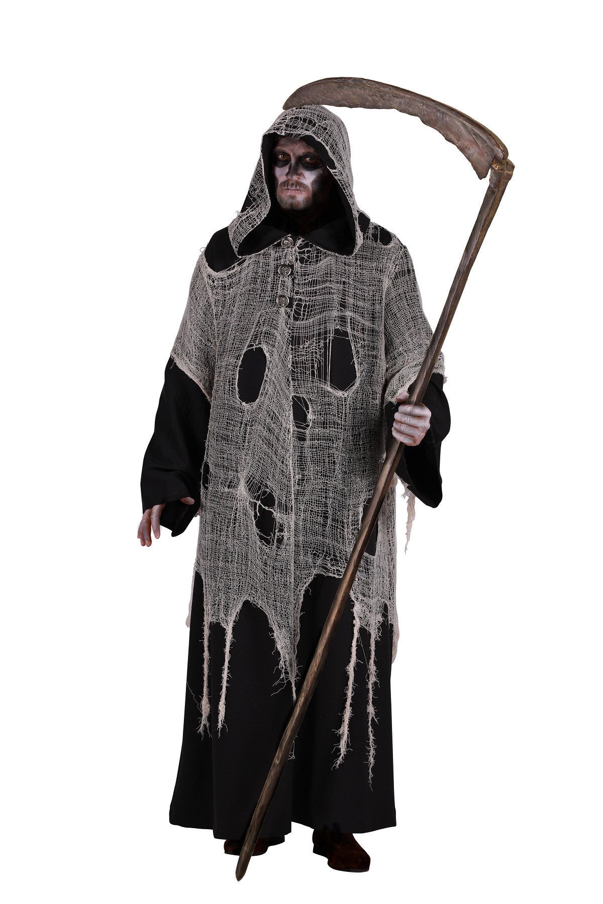 Costume Faucheuse Adulte Noir – Halloween et Soirée Horreur