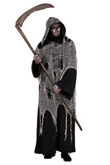 Costume Faucheuse Adulte Noir – Halloween et Soirée Horreur