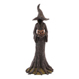 Statue Sorcière de la Forêt en Résine – Décoration Halloween