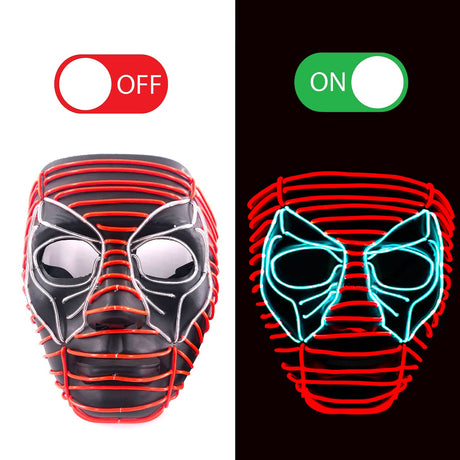 Masque LED Dead Pool (Deadpool) Original Cup – Soirée Déguisée, Festival et Halloween